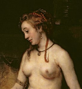 Bethsabée au bain, 1654 (détail)